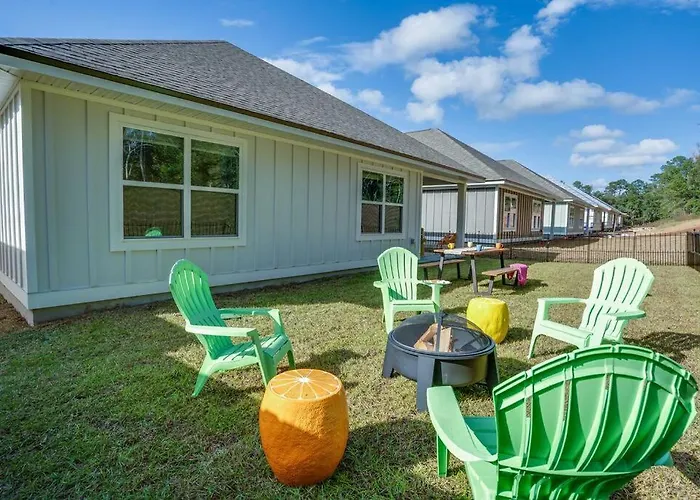 Ferienhaus Citrus Cottage: Comfy - Hwy 10 - Peaceful Retreat Tallahassee